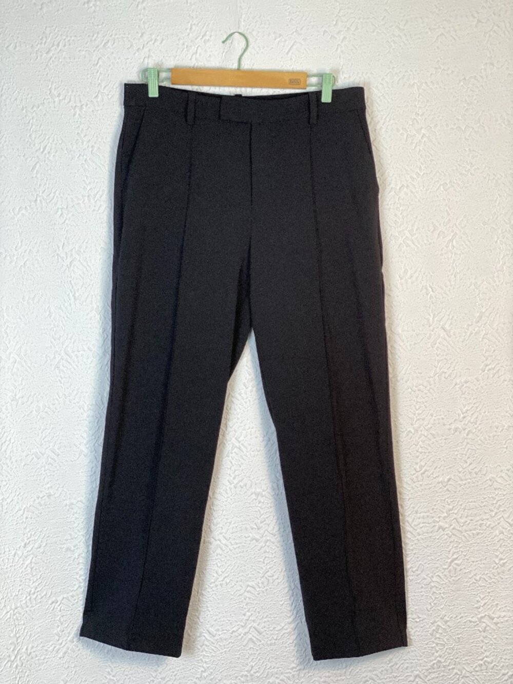 Madewell The Fairbanks Pant Black Pintuck Pleated Trousers Size 10